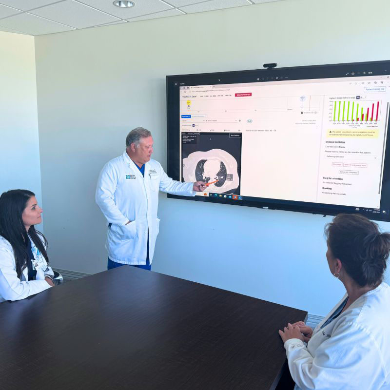 Dr K Adam Lee and colleagues at Jupiter Medical Center